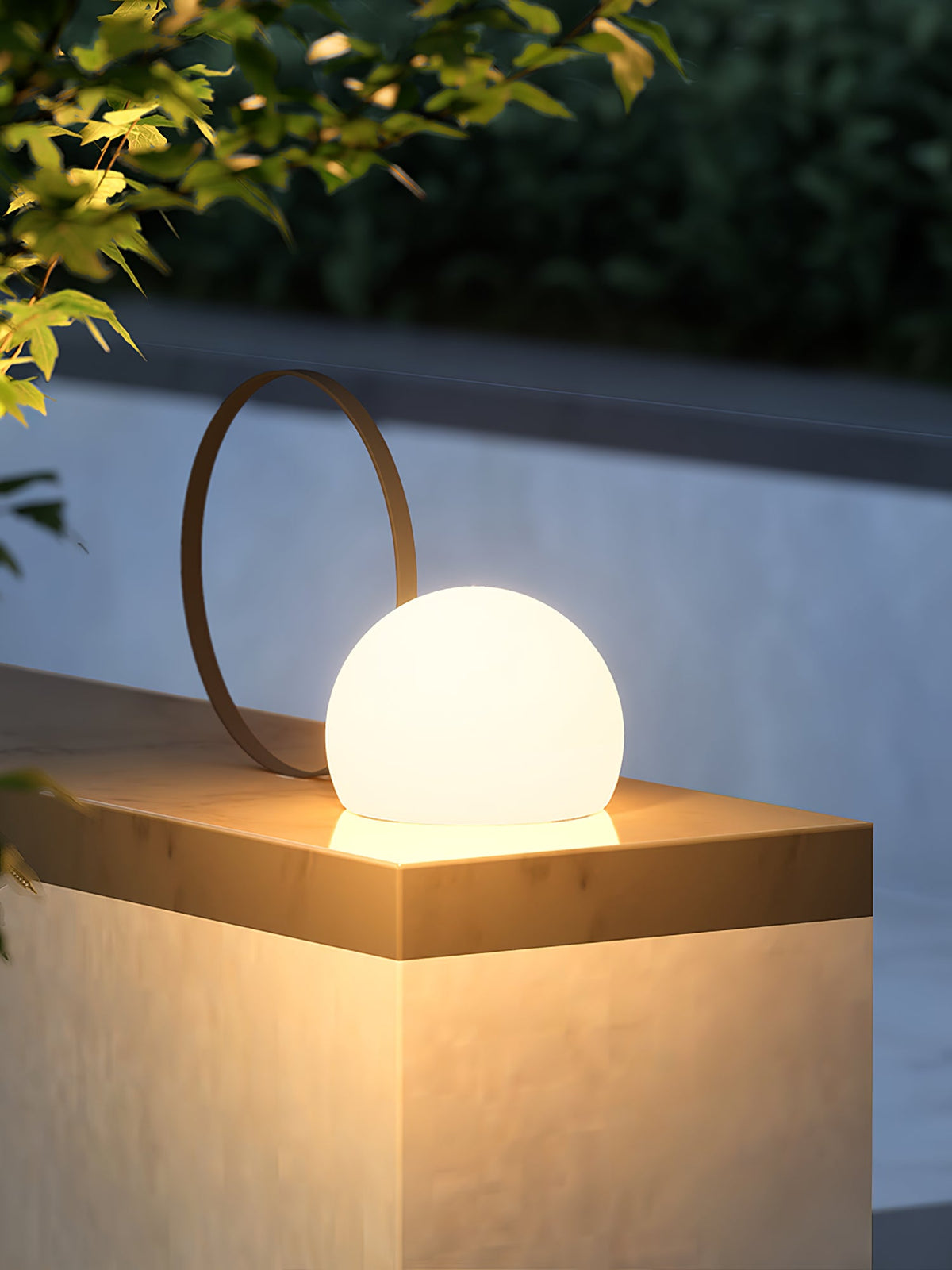 Dome Portable LED Table Lamp – Modern Outdoor & Indoor Ambient Lighting