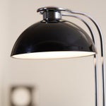 Domex Modern Desk Lamp with Chrome Accents and Integrated LED