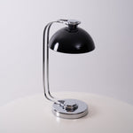 Domex Modern Desk Lamp with Chrome Accents and Integrated LED