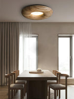 donut-wood-ceiling-light