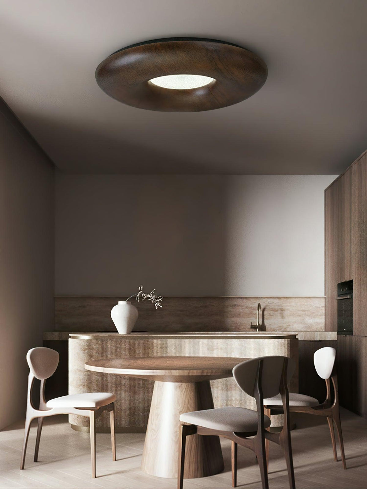 donut-wood-ceiling-light
