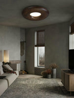 donut-wood-ceiling-light