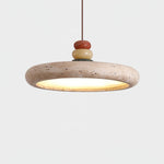 Dorelle Travertine Pendant Light – Sculptural Ceiling Lamp for Modern Interiors