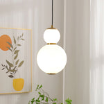 Double Globe Pendant Lamp