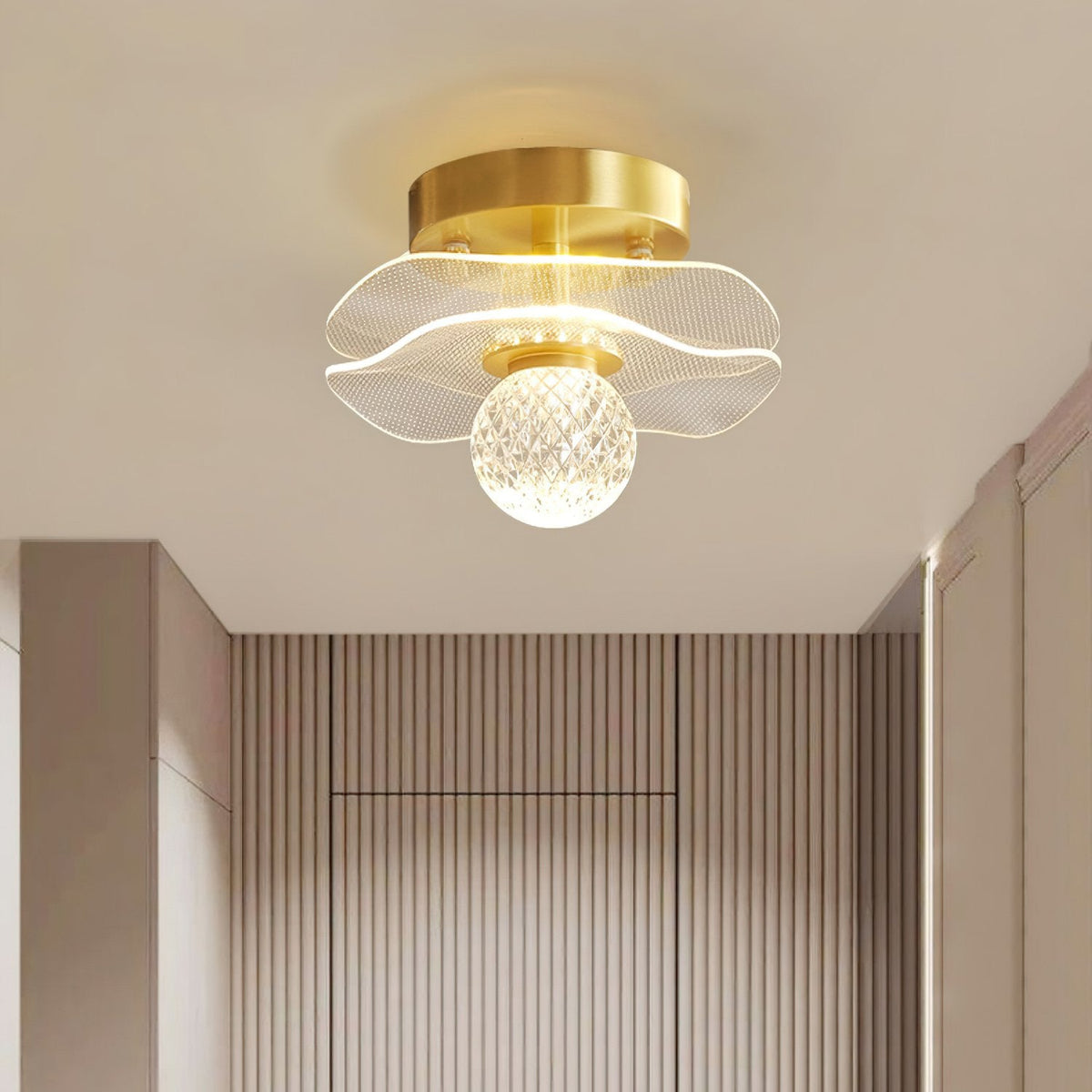 Double Layer Flower Ceiling Lamp