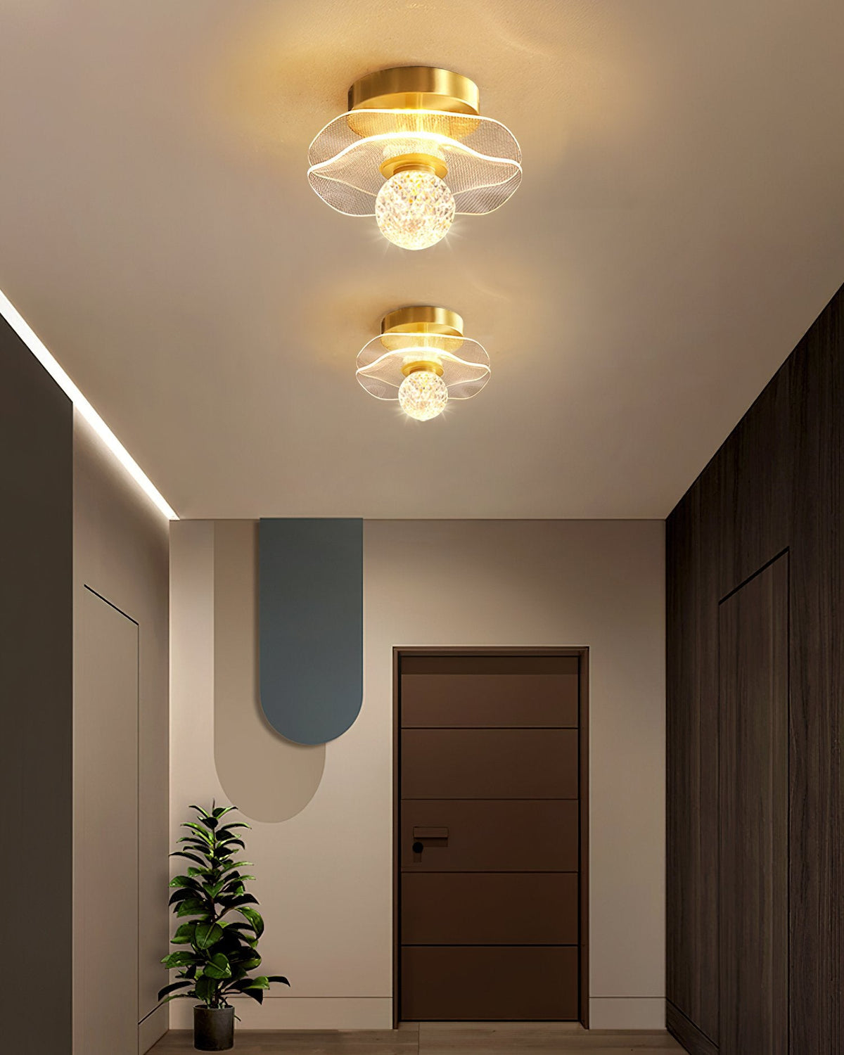 Double Layer Flower Ceiling Lamp