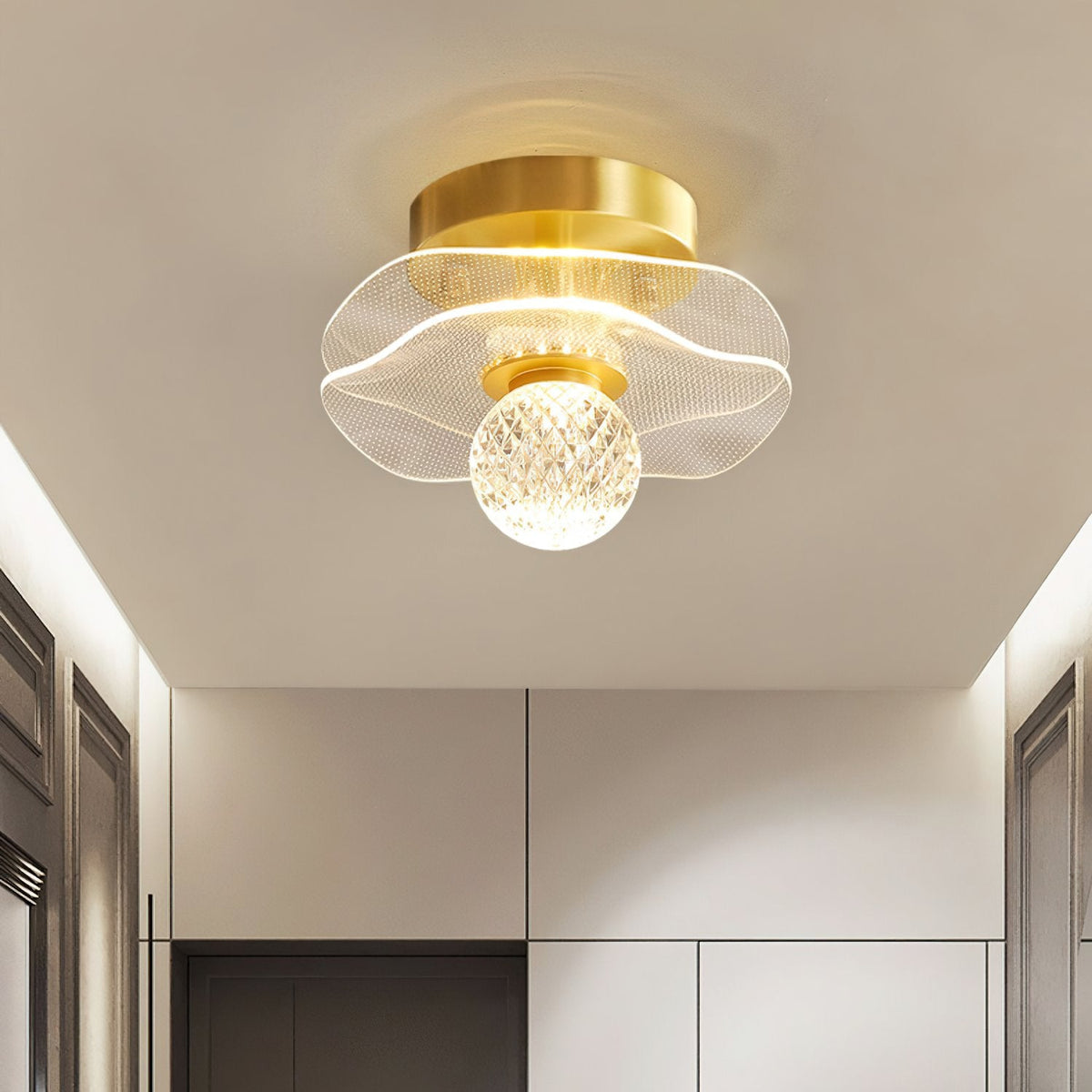 Double Layer Flower Ceiling Lamp