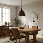 Dravik Hammered Brass Pendant Light Collection – Artisan Metal Pendants for Modern Interiors