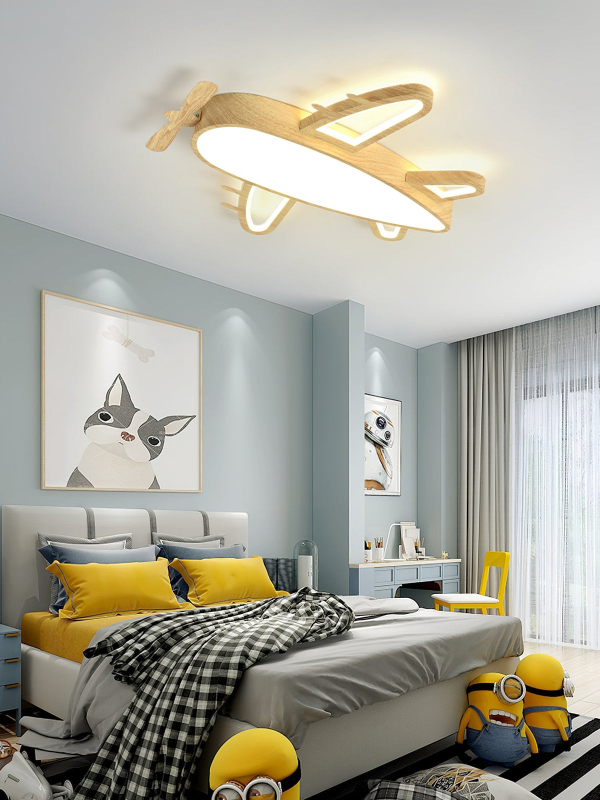 Dream Propeller Aircraft Ceiling Light