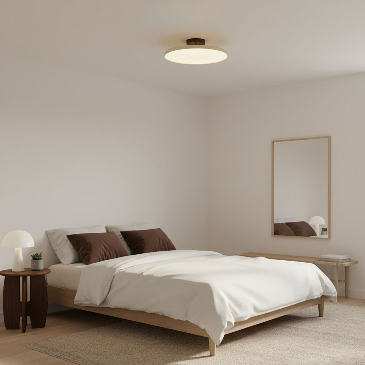 Drift Adjustable Ceiling Light – Modern LED Flush Mount for Living Room & Bedroom