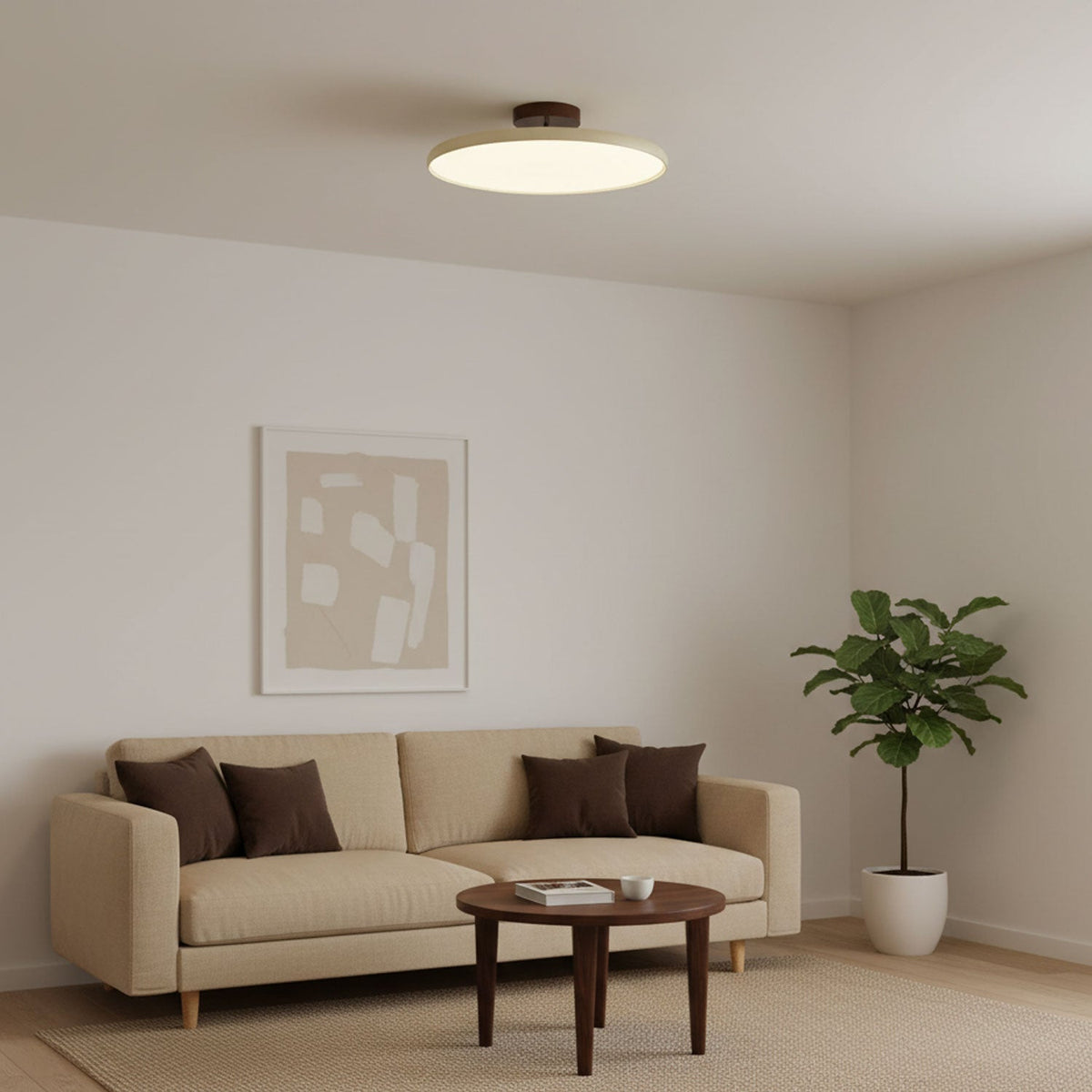 Drift Adjustable Ceiling Light – Modern LED Flush Mount for Living Room & Bedroom