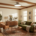 Drift Adjustable Ceiling Light – Modern LED Flush Mount for Living Room & Bedroom