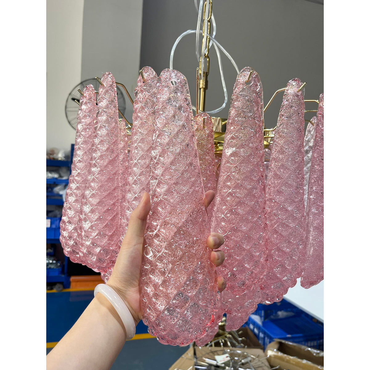 drop-pink-chandelier