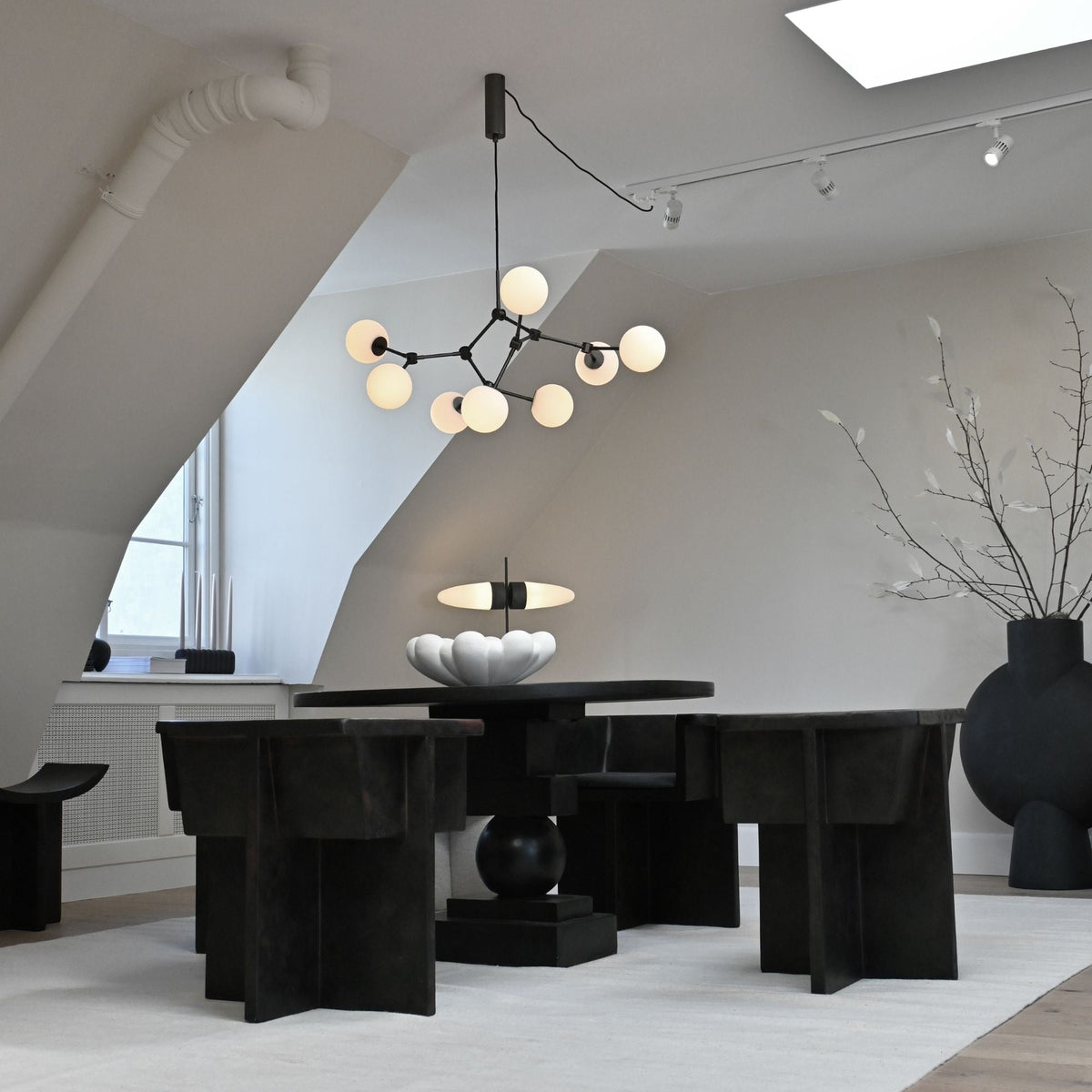 drop-ball-chandelier