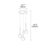 droplet-chandelier