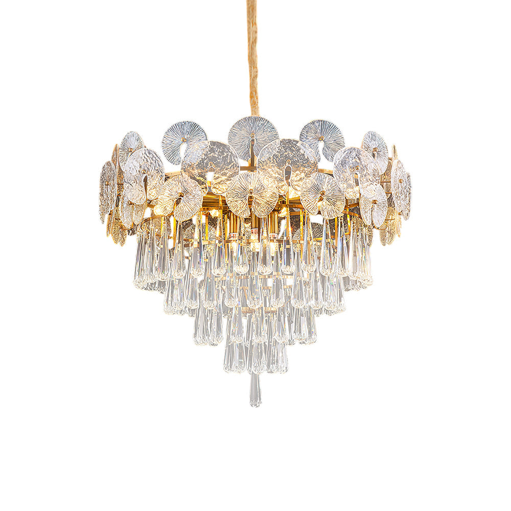 droplet-copper-chandelier