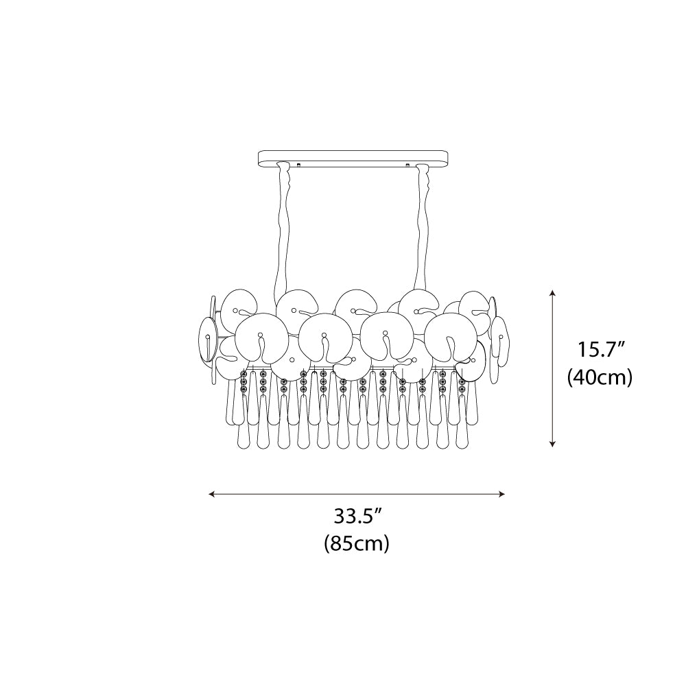 droplet-copper-chandelier