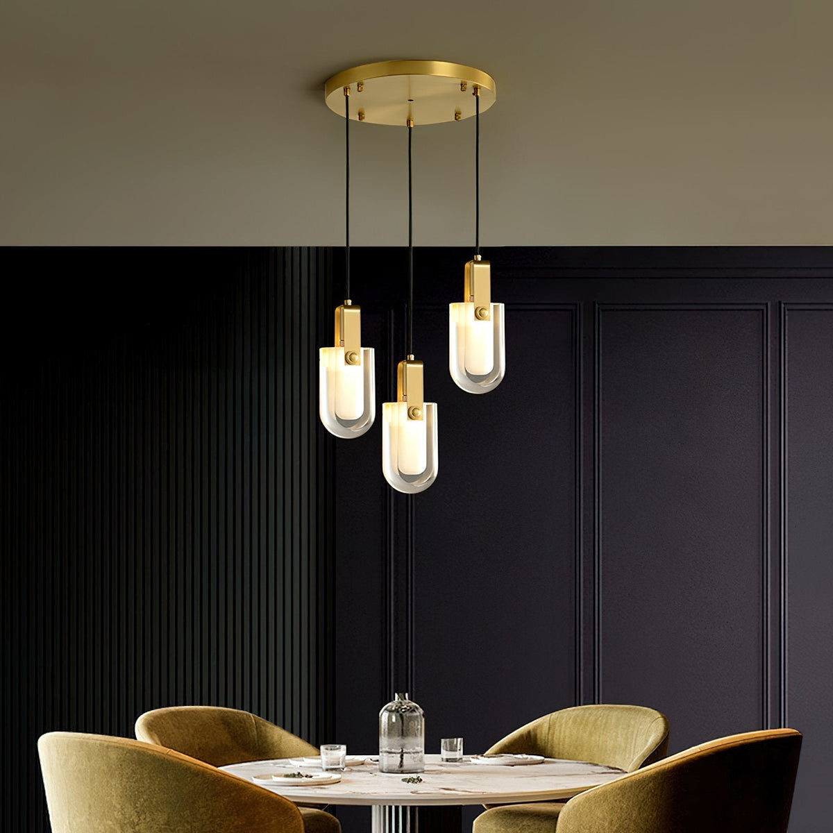 Droplet Crystal Pendant Lamp
