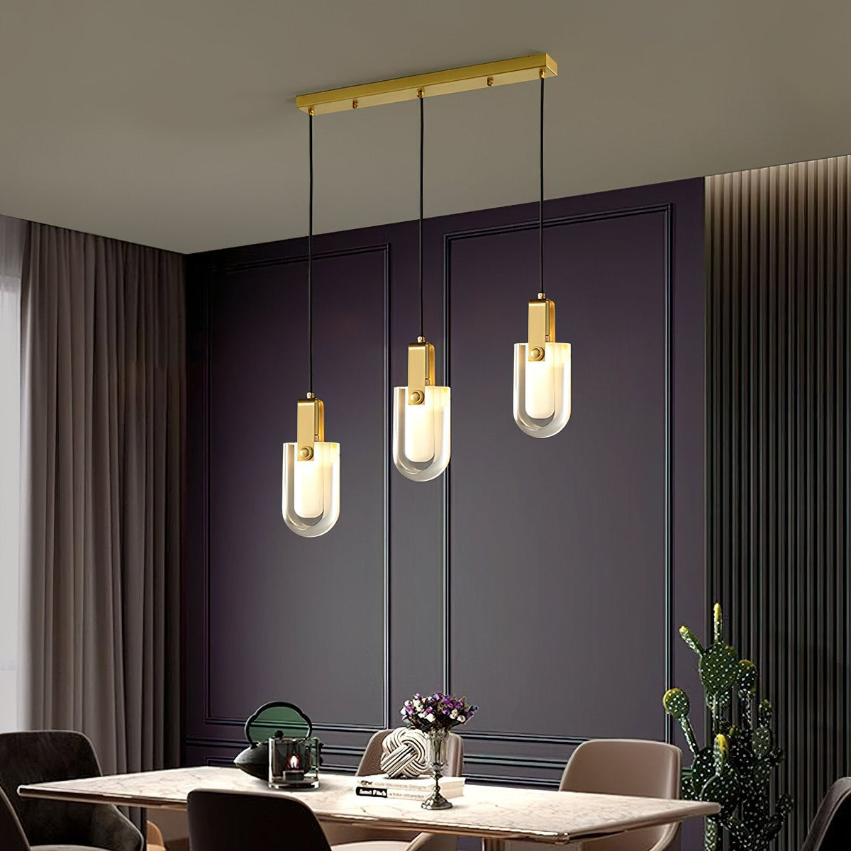 Droplet Crystal Pendant Lamp