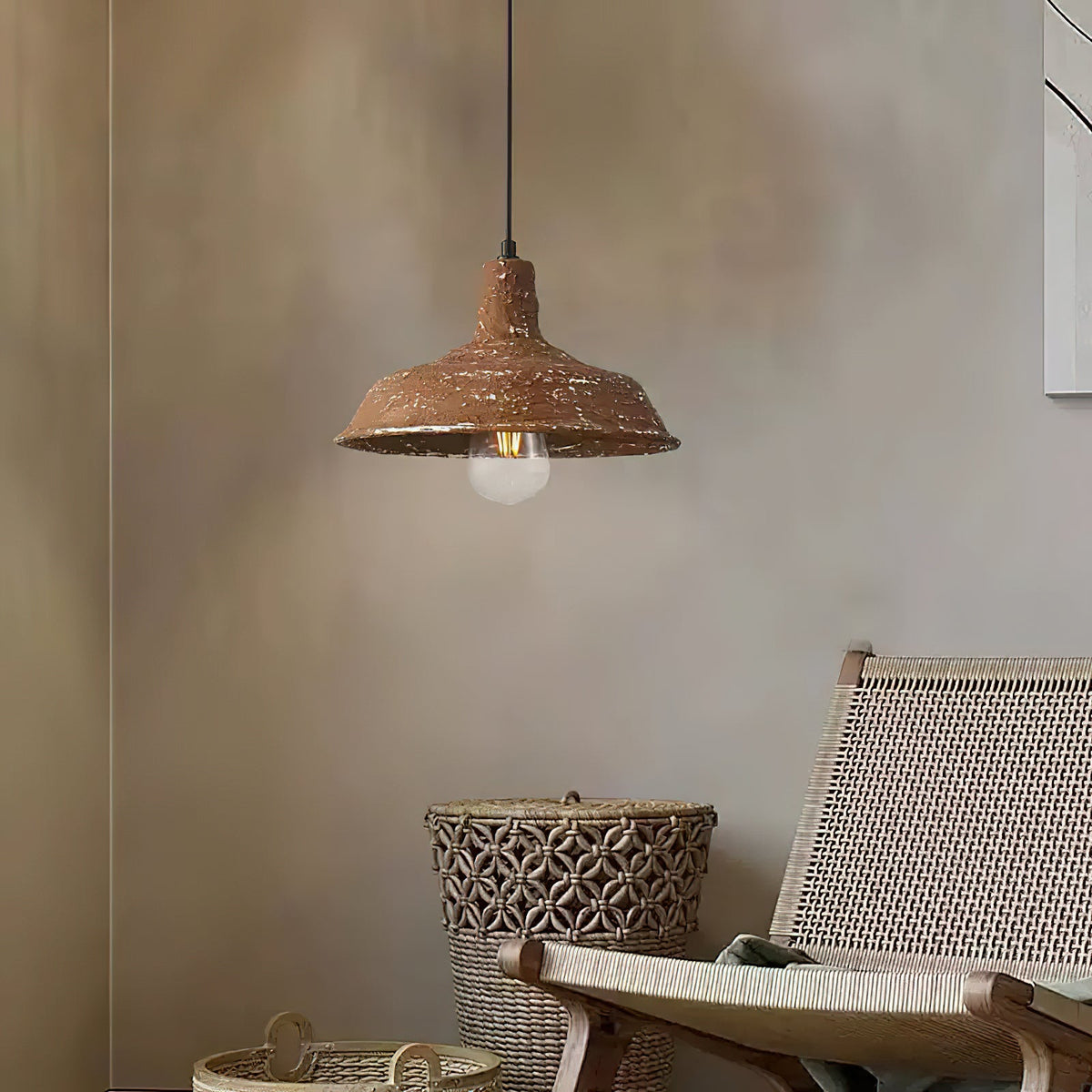 earthen-bell-pendant-light