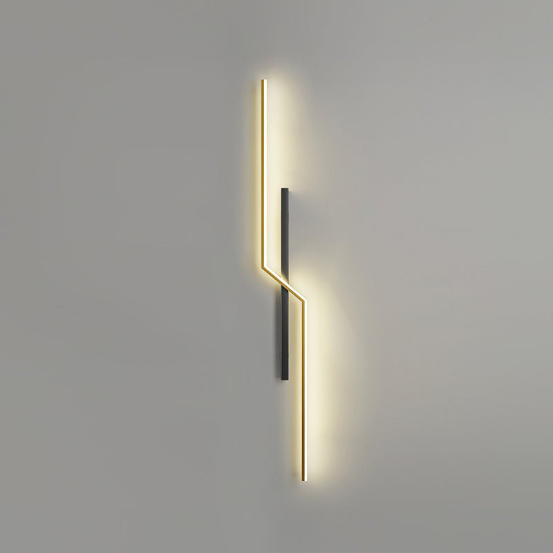 Echelon Wall Light – Modern Linear LED Sconce for Bedroom and Living Room