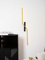 Echelon Wall Light – Modern Linear LED Sconce for Bedroom and Living Room