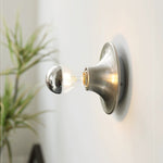 Eclipta Wall Sconce – Sculptural Metal & Glass Halo Light for Modern Interiors