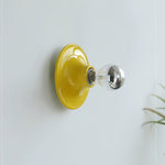 Eclipta Wall Sconce – Sculptural Metal & Glass Halo Light for Modern Interiors