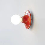 Eclipta Wall Sconce – Sculptural Metal & Glass Halo Light for Modern Interiors