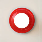 Eclipta Wall Sconce – Sculptural Metal & Glass Halo Light for Modern Interiors