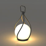 Eclisse Orb Lantern Rechargeable Table Lamp