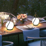 Eclisse Orb Lantern Rechargeable Table Lamp