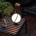 Eclisse Orb Lantern Rechargeable Table Lamp