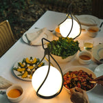 Eclisse Orb Lantern Rechargeable Table Lamp