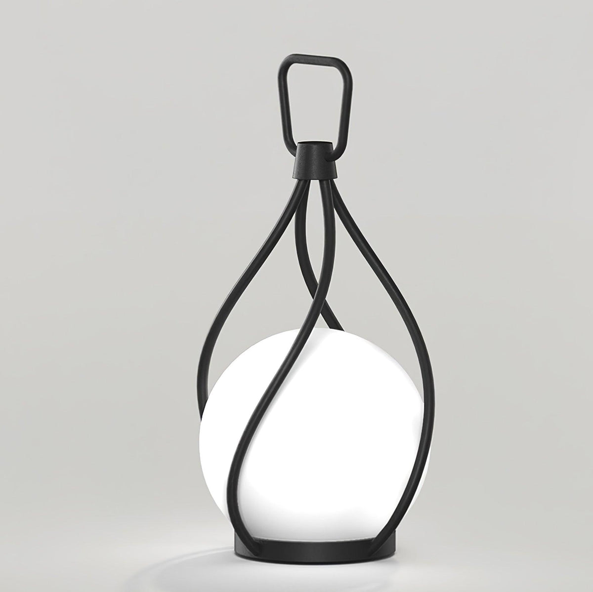 Eclisse Orb Lantern Rechargeable Table Lamp