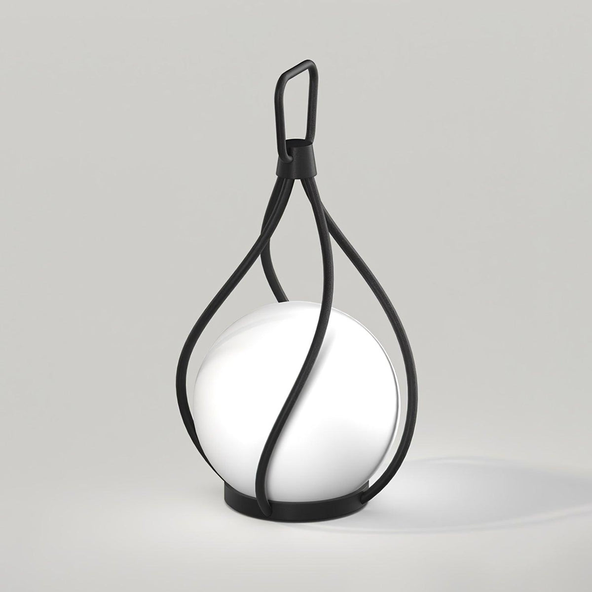 Eclisse Orb Lantern Rechargeable Table Lamp