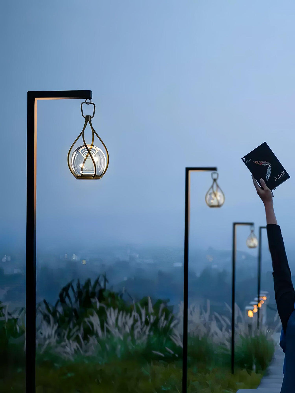 Eclisse Orb Lantern Rechargeable Table Lamp