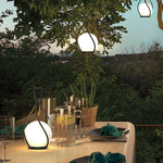 Eclisse Orb Lantern Rechargeable Table Lamp