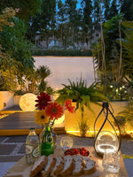 Eclisse Orb Lantern Rechargeable Table Lamp