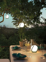 Eclisse Orb Lantern Rechargeable Table Lamp