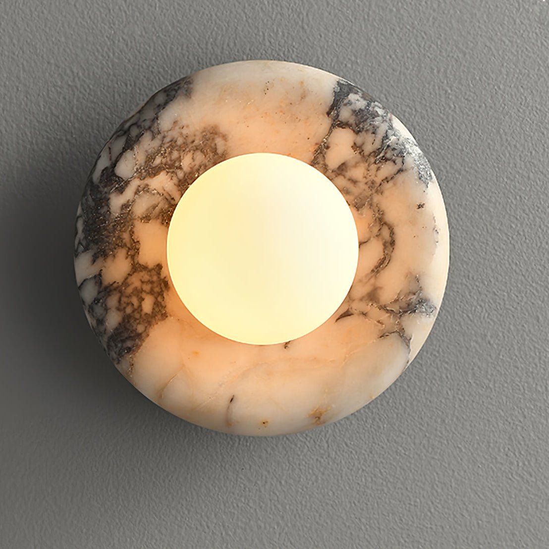 Eclora Wall Sconce in Natural Stone | Modern Designer Wall Light