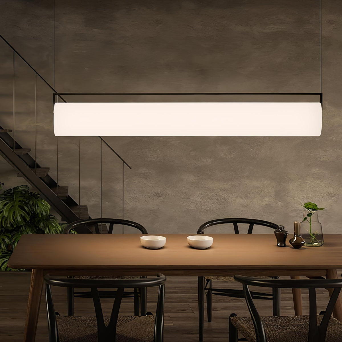 Edge Linear LED Pendant Light – Modern Architectural Illumination