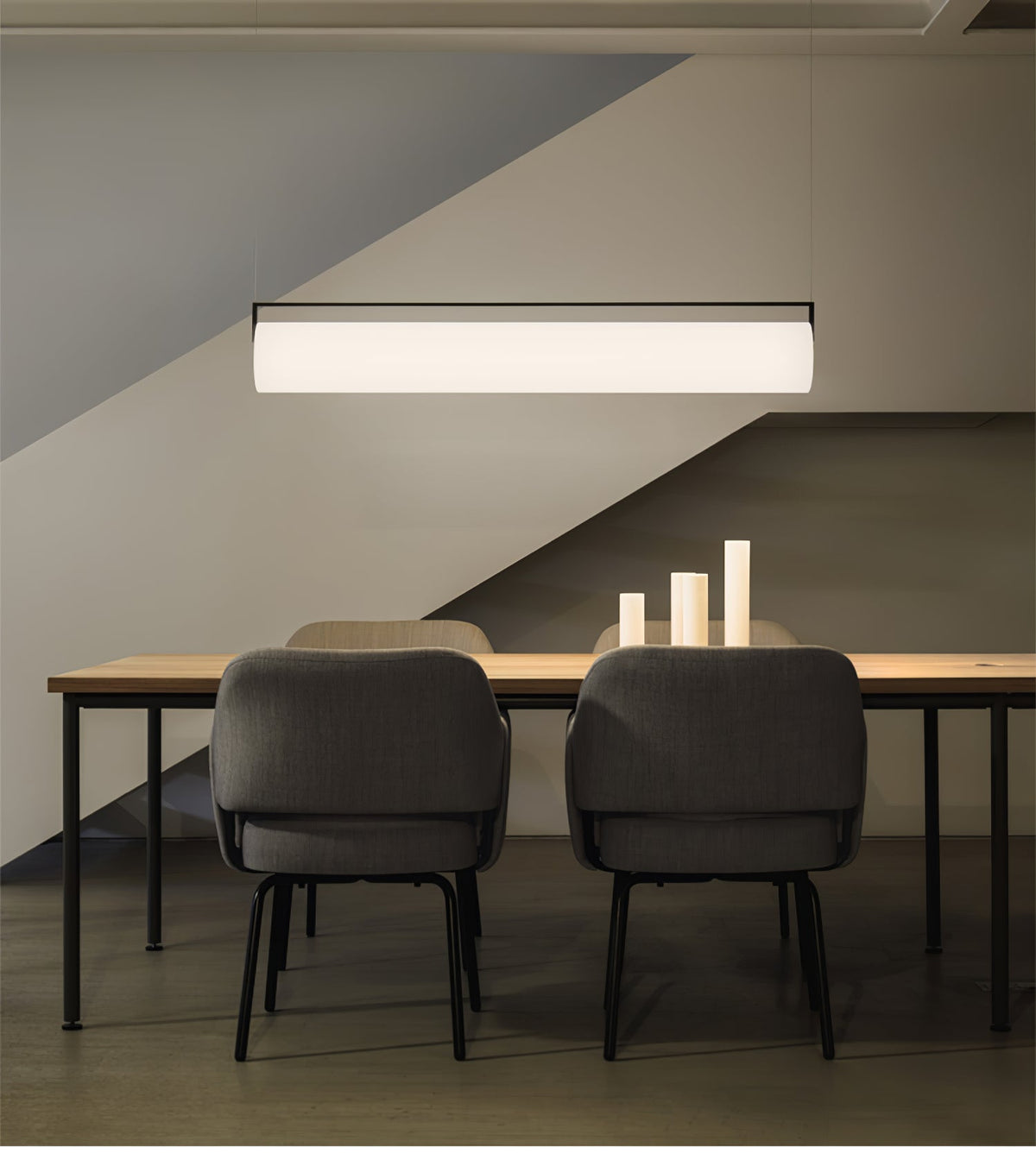Edge Linear LED Pendant Light – Modern Architectural Illumination
