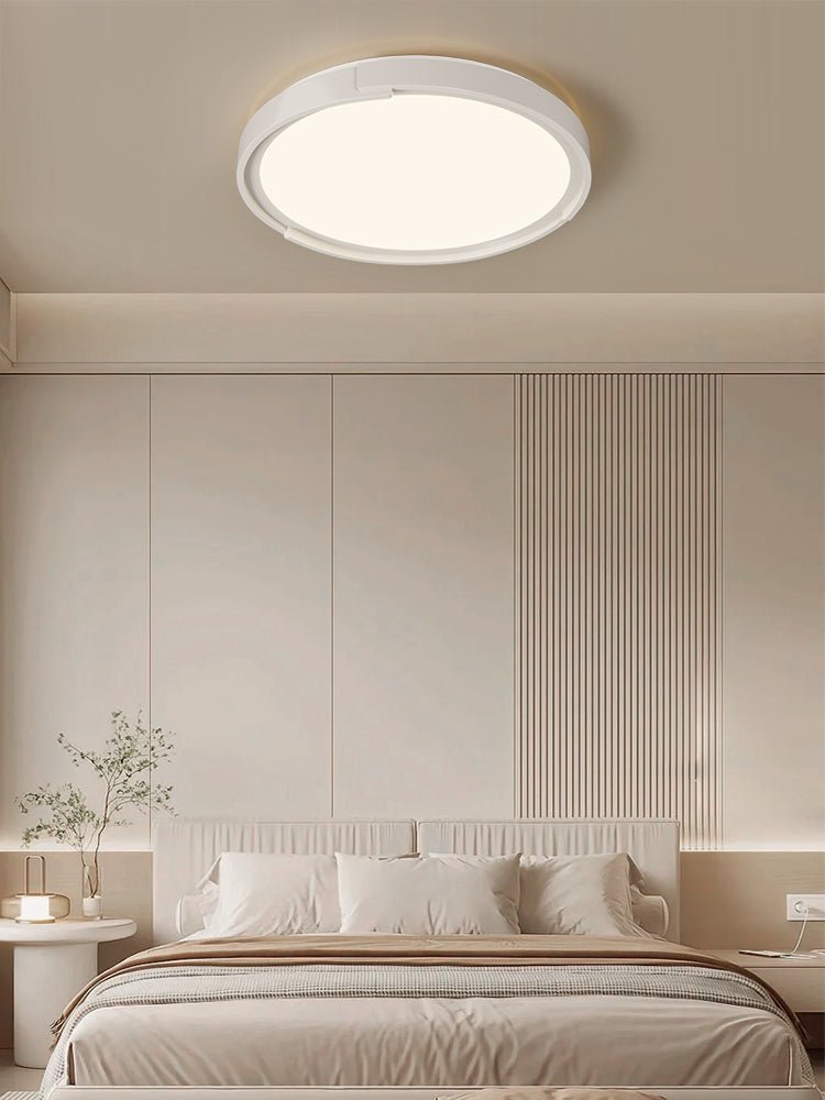 Edge Minimalist LED Ceiling Light – Modern Flush Mount for Living Room & Bedroom