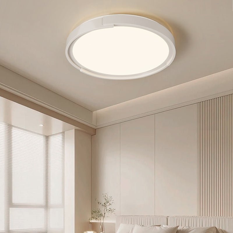 Edge Minimalist LED Ceiling Light – Modern Flush Mount for Living Room & Bedroom