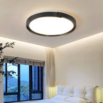 Edge Minimalist LED Ceiling Light – Modern Flush Mount for Living Room & Bedroom
