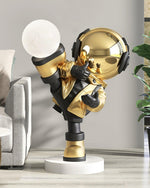 Effort Astronaut Built In Battery Floor Lamp