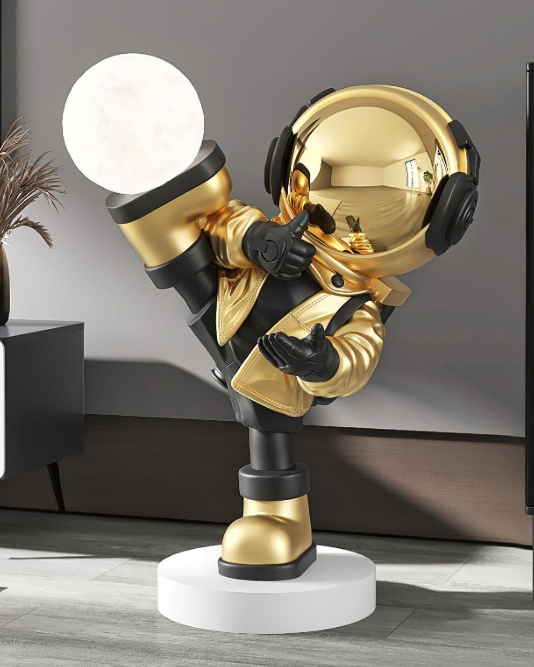 Effort Astronaut Built In Battery Floor Lamp