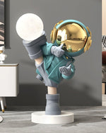 Effort Astronaut Built In Battery Floor Lamp