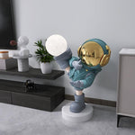 Effort Astronaut Built In Battery Floor Lamp